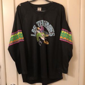 NHL San Jose Sharks Los Tiburones Promotional Hockey Sports Jersey Medium Unisex